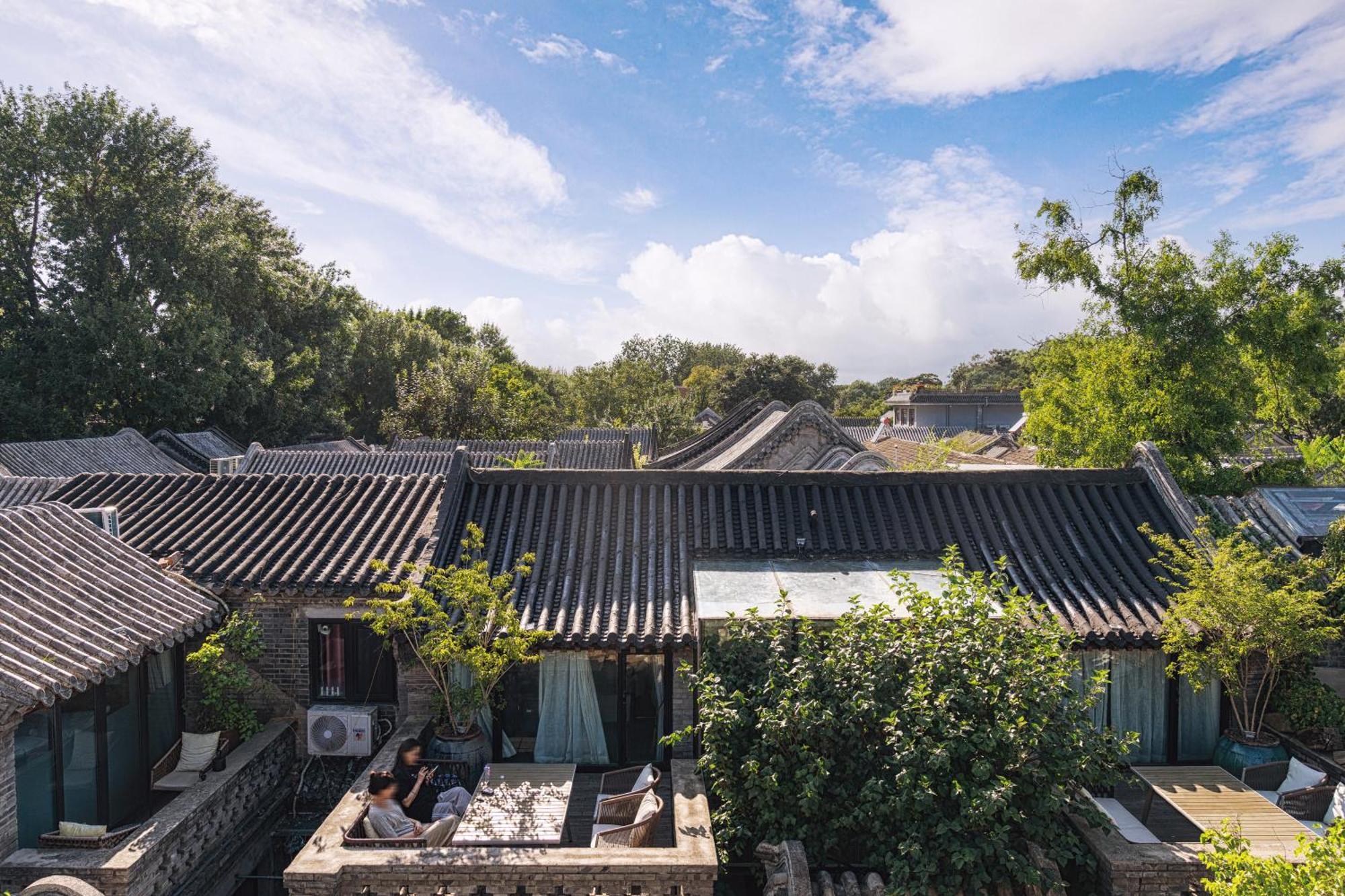 Beijing Le Zai Nan Luo Gu Xiang Wang Fu Jing Forbidden City Courtyard Hotel&Free Laundry Service&Free Coffee And Dumpling Experience Service Esterno foto