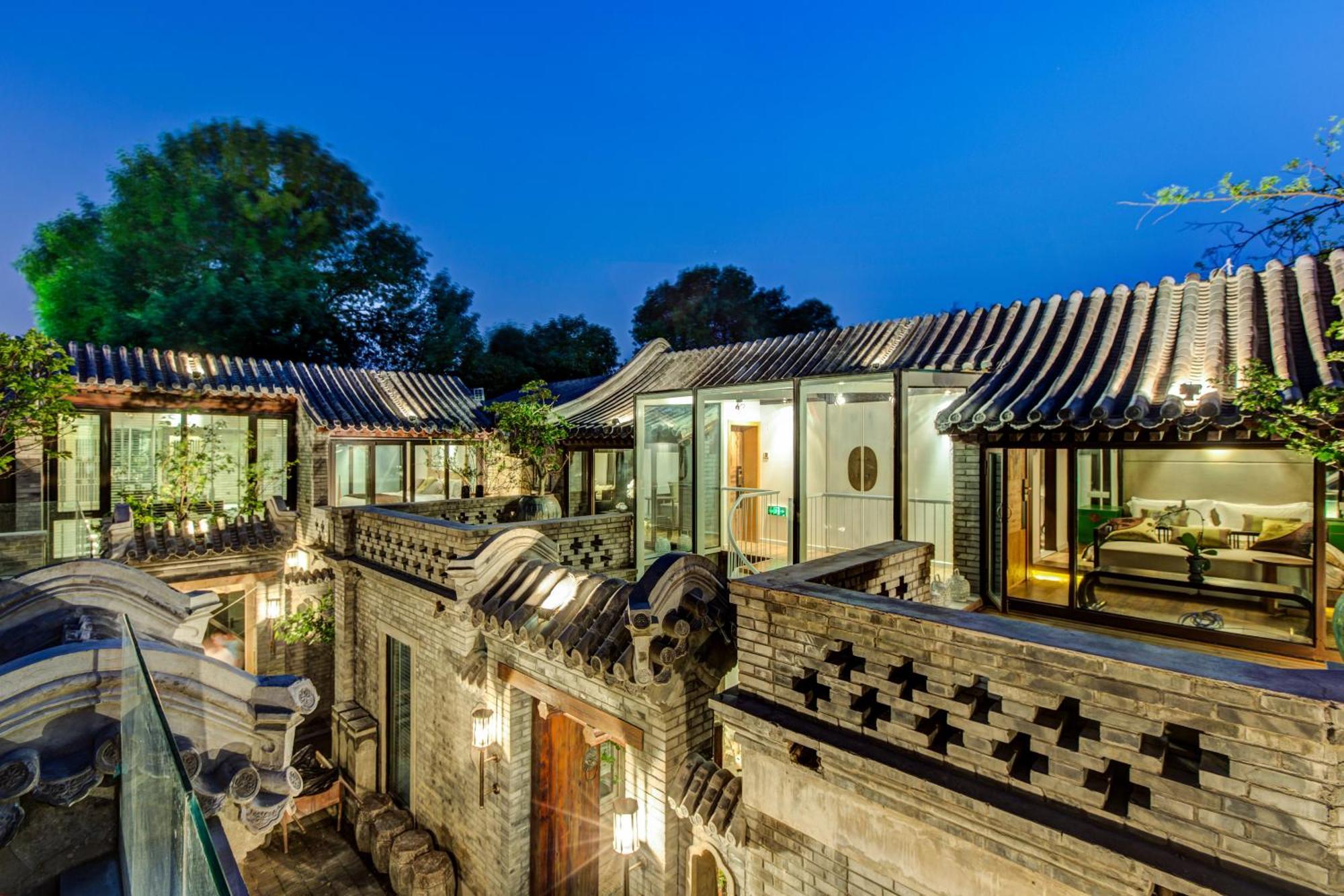 Beijing Le Zai Nan Luo Gu Xiang Wang Fu Jing Forbidden City Courtyard Hotel&Free Laundry Service&Free Coffee And Dumpling Experience Service Esterno foto