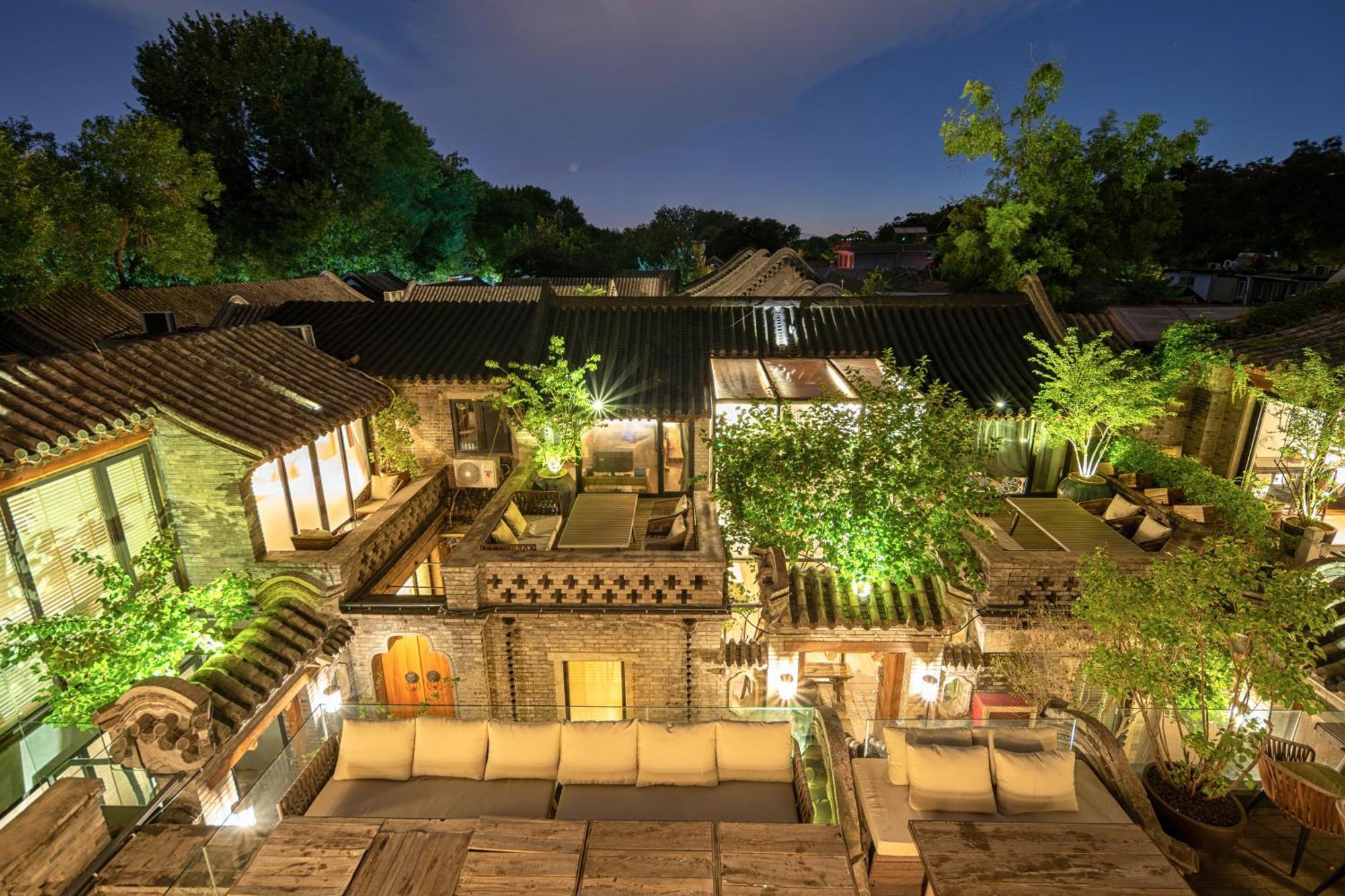 Beijing Le Zai Nan Luo Gu Xiang Wang Fu Jing Forbidden City Courtyard Hotel&Free Laundry Service&Free Coffee And Dumpling Experience Service Esterno foto