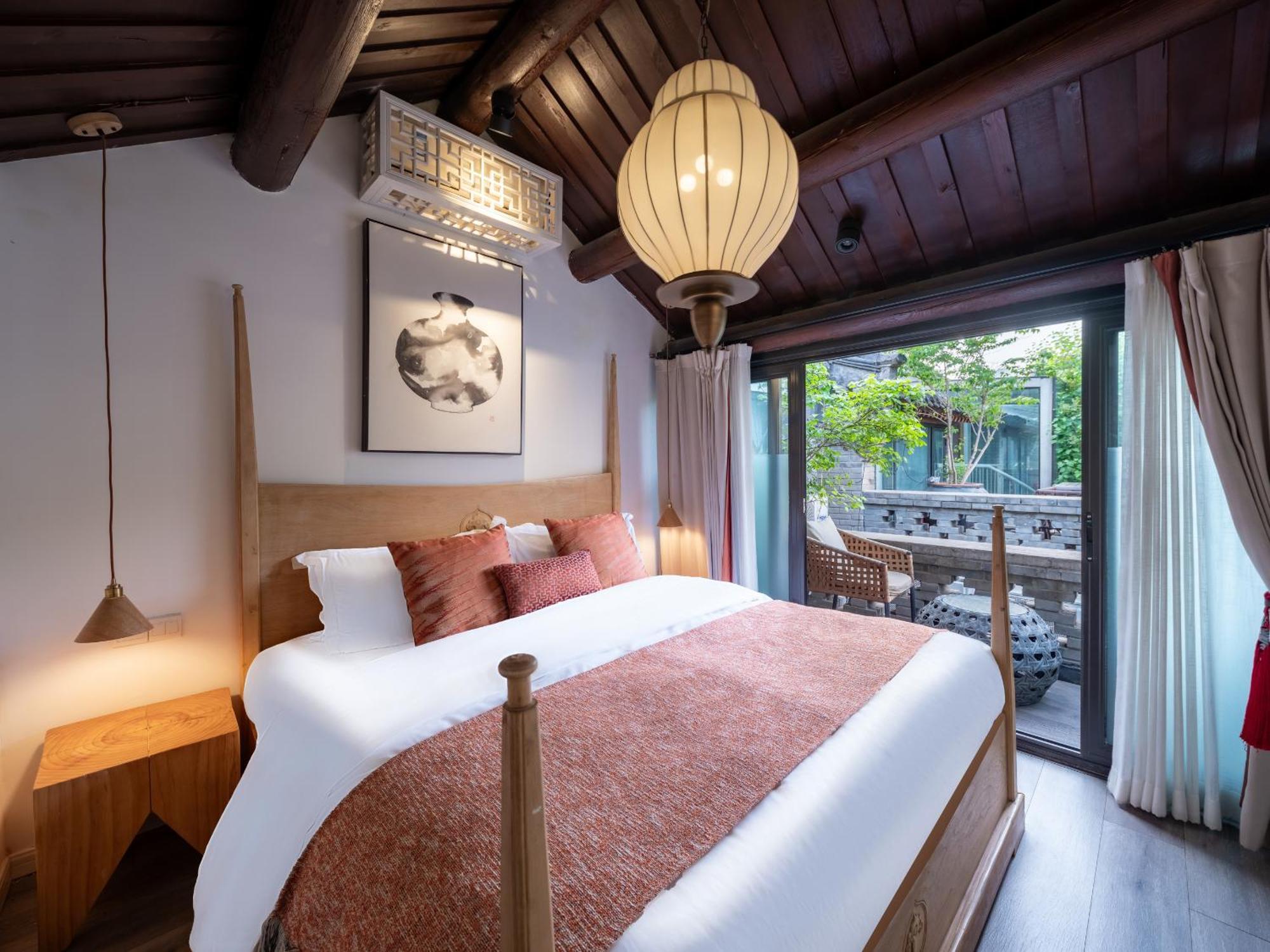 Beijing Le Zai Nan Luo Gu Xiang Wang Fu Jing Forbidden City Courtyard Hotel&Free Laundry Service&Free Coffee And Dumpling Experience Service Esterno foto